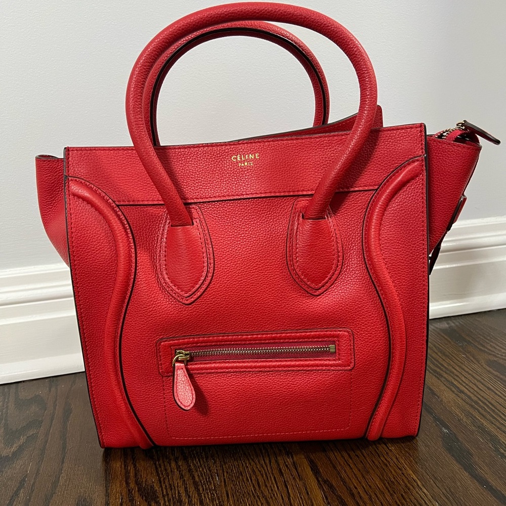 Celine Mini Luggage Tote